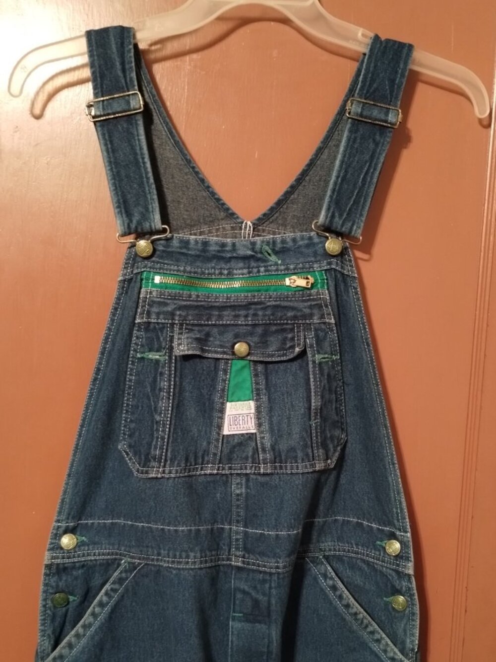 Vintage liberty bib overalls size 36x31.5- Blue